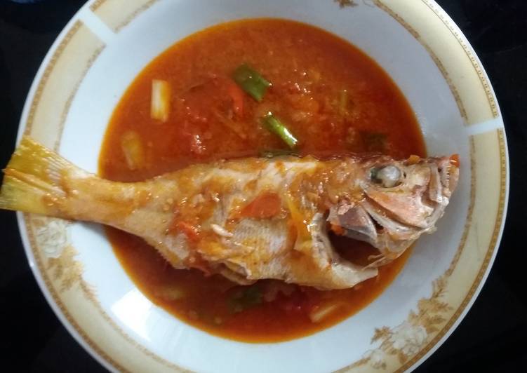 Bahan-bahan Ikan saos padang yang lezat dan Mudah Dibuat