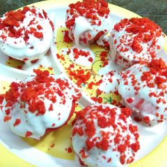 A picture of Red Velvet CupCakes / How to Make Cupcakes / Eggless CupCakes.