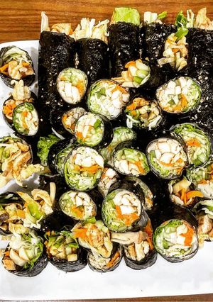 Hình của món Kimbap healthy.