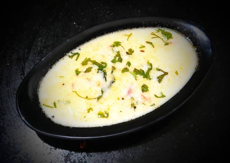 Majjige saru / buttermilk sambar