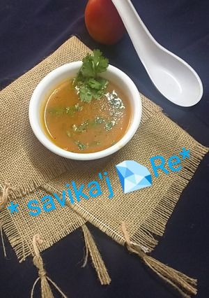 टोमॅटो गाजर सूप (tomato gajar soup recipe in marathi) रेसिपी चे मुख्य फोटो