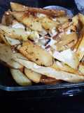 Papas a la manteca y ajo