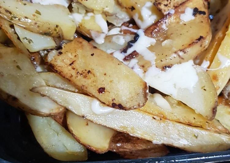 Step-by-Step Guide to Prepare Homemade Papas a la manteca y ajo