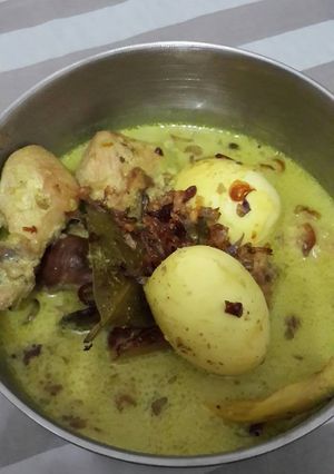 Foto resep Opor ayam & telur