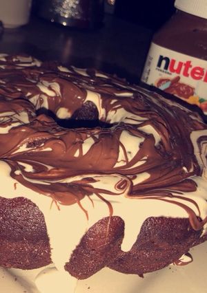 صورة لوصفة كيكة الشوكلاته 🎂🍫