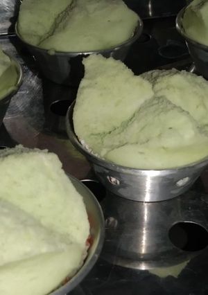 Foto resep Bolu kukus pandan mekar