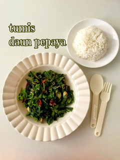 Foto resep Tumis Daun Pepaya