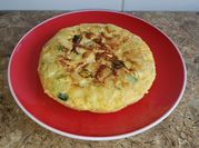 A picture of courgettes in olive oil