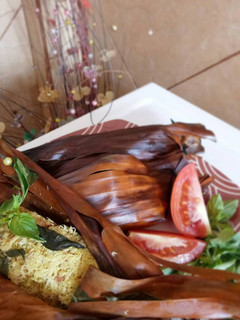 Foto resep Pepes pindang kelapa