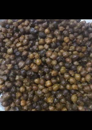 A picture of Chatpate chana.