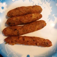 A picture of Suji potato fingers.