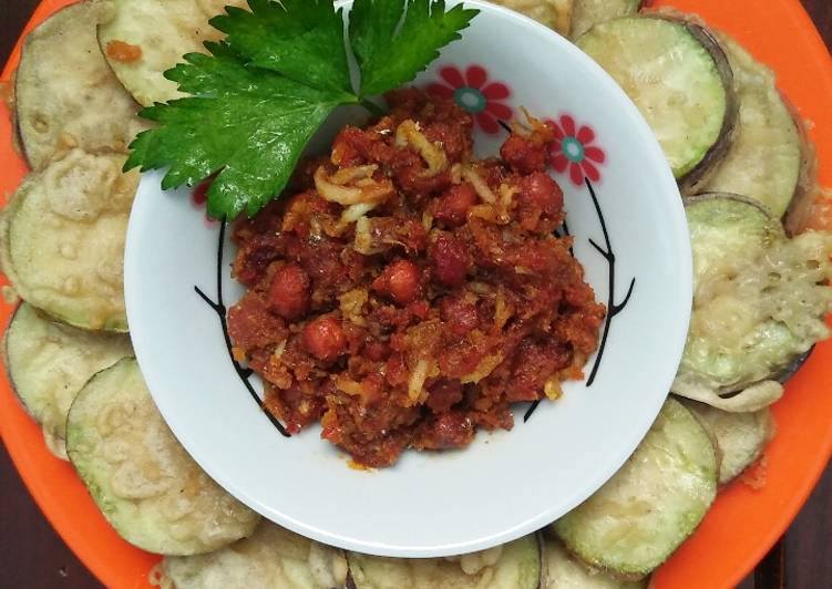 Resep Sambal Teri Nasi dg Terong Krispi yang Sempurna