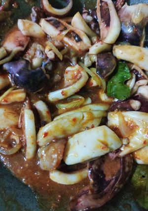 Foto resep Cumi saos padang