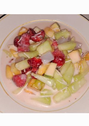 Foto resep Salad Strawberry Endesss