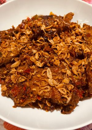 Foto resep Balado daging sapi panggang 🌶️🌶️🌶️🌶️🌶️🌶️🌶️🌶️🌶️🌶️