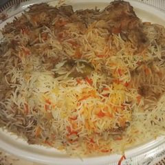 A picture of Pulao Biryani.