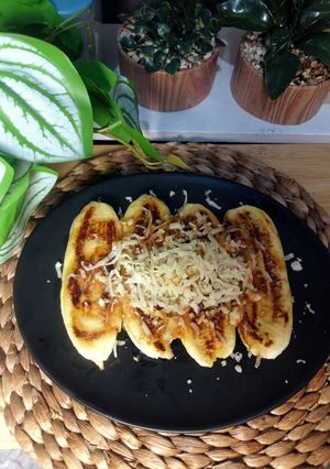 Foto resep Pisang Bakar Keju