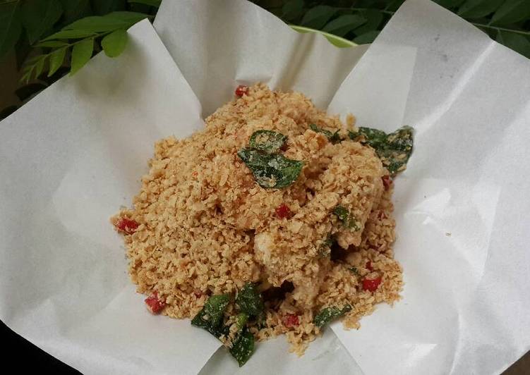 Udang Goreng Oatmeal (Nestum)