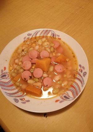 Una foto de Porotos granados