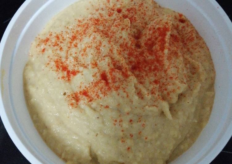 Hummus de garbanzo