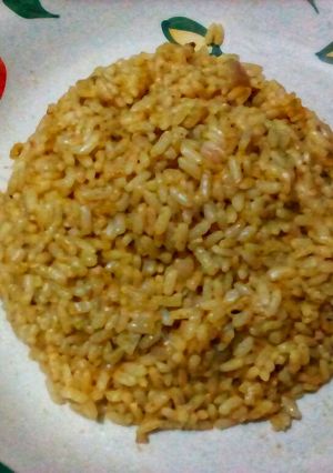 A picture of Onion Rice.