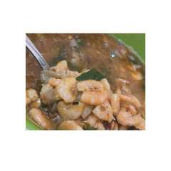 A picture of Udang asam asin manis pedes.