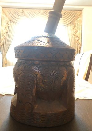A picture of Jordanian Bedouin (مهباش)Coffee Grinder.