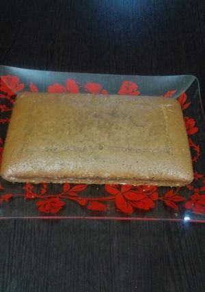 عکسی از دستور کیک کاپوچینو