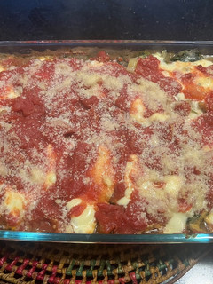 Una foto de Lasagna de Berenjenas
