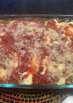 Una foto de Lasagna de Berenjenas