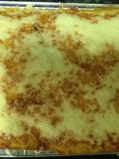 Una foto de Lasaña de verdura con queso de cabra