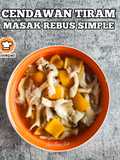 Cendawan Tiram Masak Rebus Simple