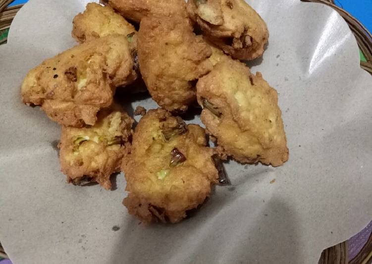 Perkedel tahu putih simple