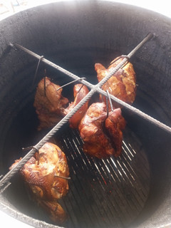 Una foto de Pollo al cilindro