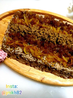 عکسی از دستور عدس پلو