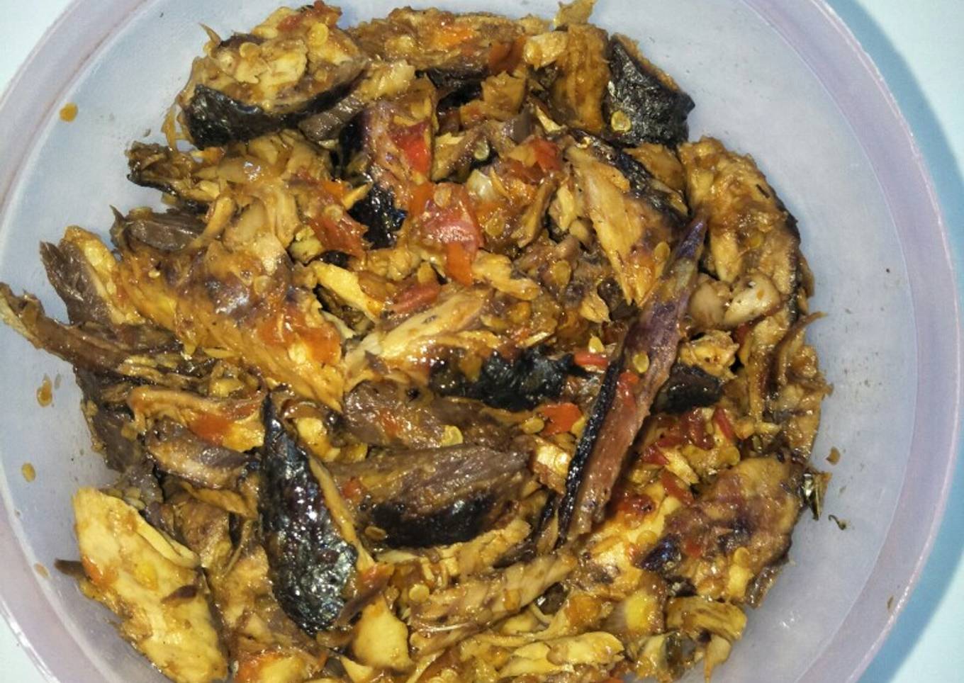 Ikan Asar Suwir Rica-Rica