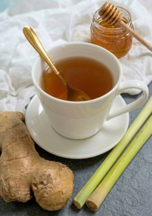 Una foto de Infusión de lemongrass y jengibre