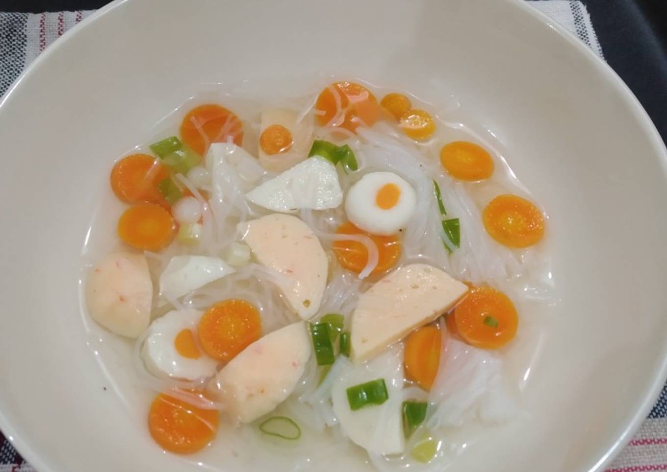 234. Sop Bihun Baso Ikan