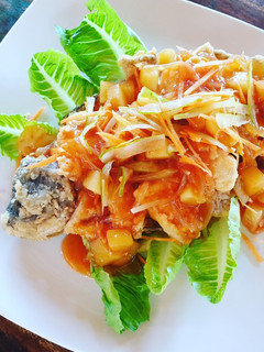A picture of Sweet and Sour fish.