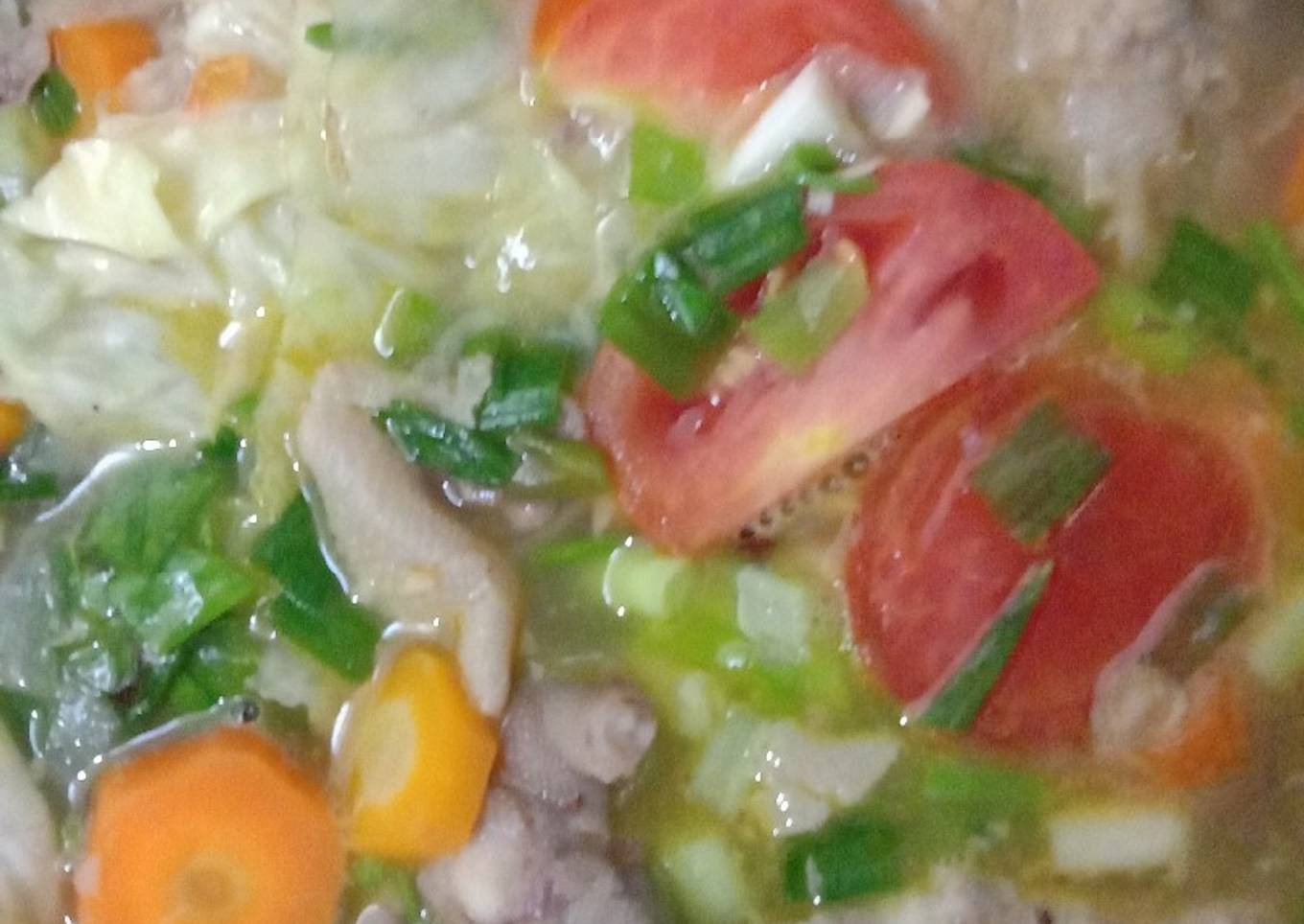 Sop Ceker Ayam