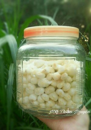 Hình của món Củ Kiệu Ngâm Đường.