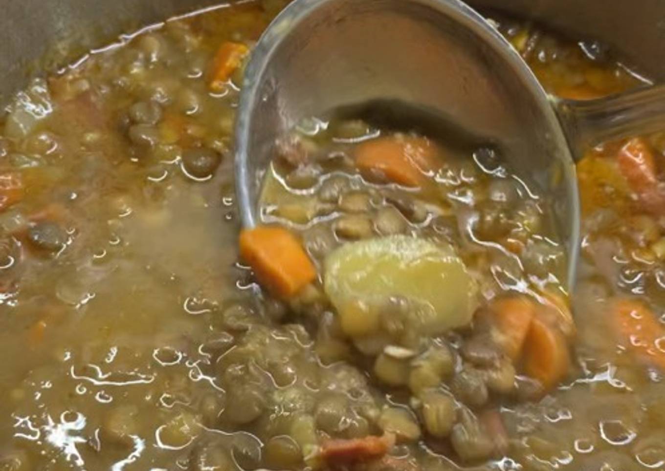 Lentejas a fuego lento