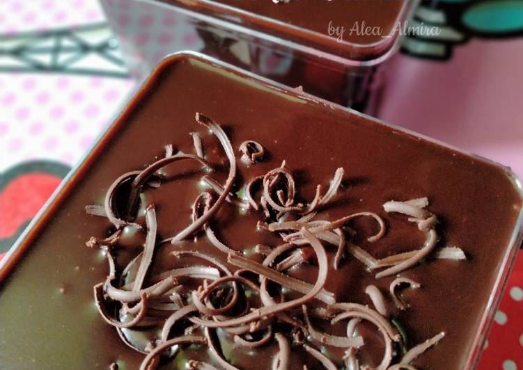 Langkah Mudah untuk Membuat Brownies Coklat Ganache 🍫 Anti Gagal