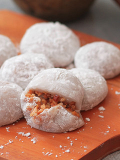 Foto resep Mochi isi kacang tanah