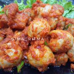 A picture of Bakso Balado.