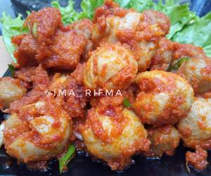 Resep mudah Bakso Gimbal Nikmat Lezat