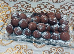 صورة لوصفة كرات كيك الشوكولاتة