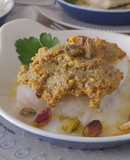 Bacalao con pistachos