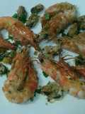 Gamberi e cozze gratinate