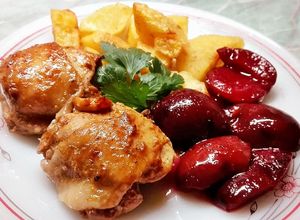 Pácolt csirkecomb sörben sütve🍺 recept fotója